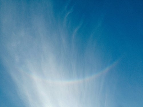 Rainbow above the golden gate